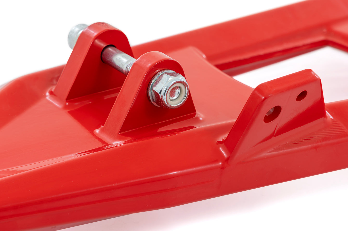 Rough Country Red Aluminum High Clearance +2" Forward Control Arms for 2021-26 Polaris Ranger 1000XP