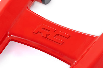 Rough Country Red Aluminum High Clearance +2" Forward Control Arms for 2021-26 Polaris Ranger 1000XP