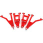 Rough Country Red Aluminum High Clearance +2" Forward Control Arms for 2021-26 Polaris Ranger 1000XP