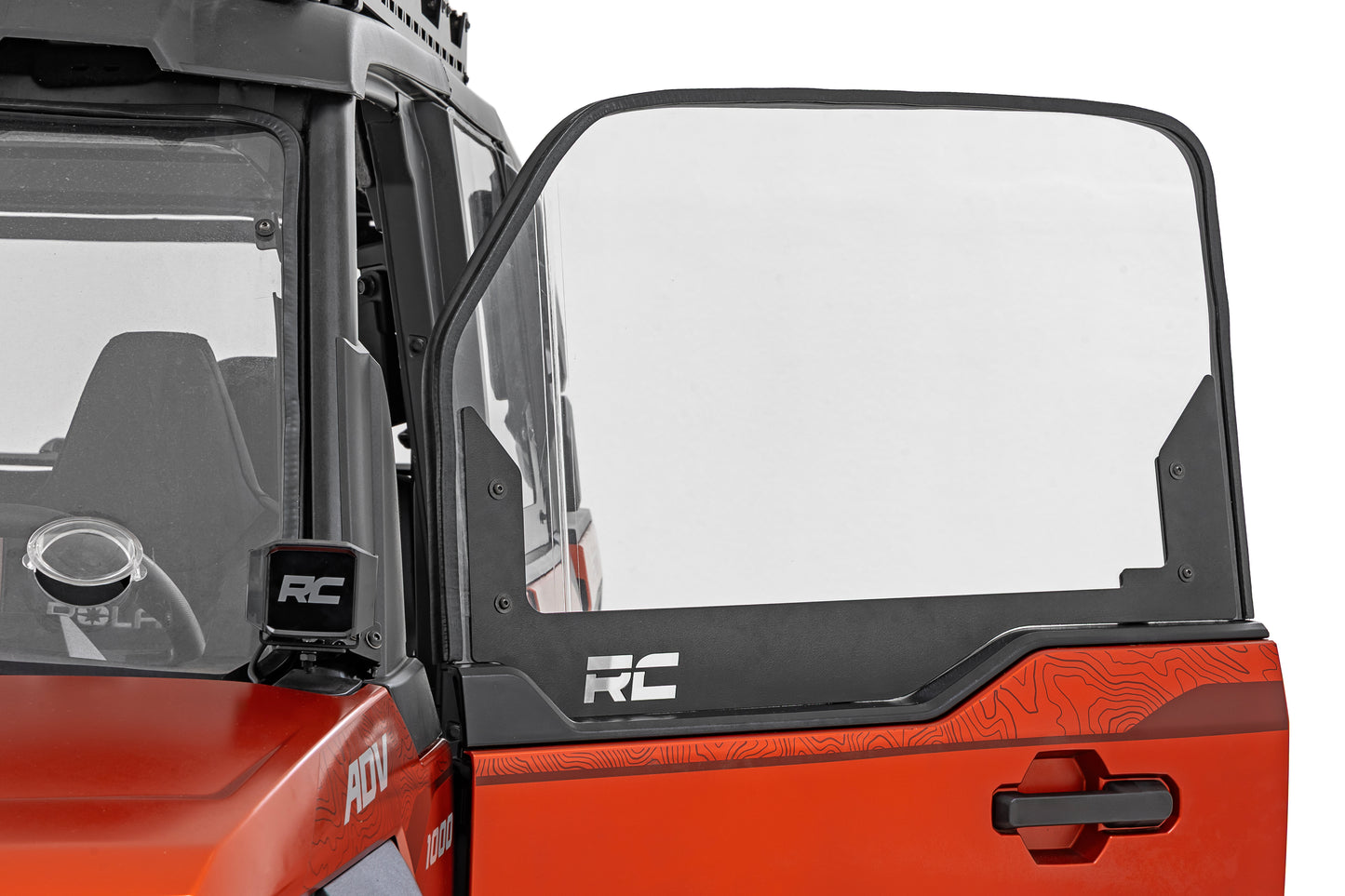 Rough Country Side Windows - Scratch Resistant - for Polaris Xpedition ADV 5