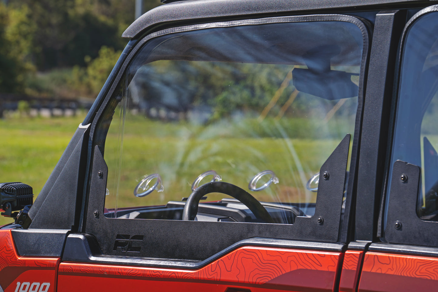 Rough Country Side Windows - Scratch Resistant - for Polaris Xpedition ADV 5