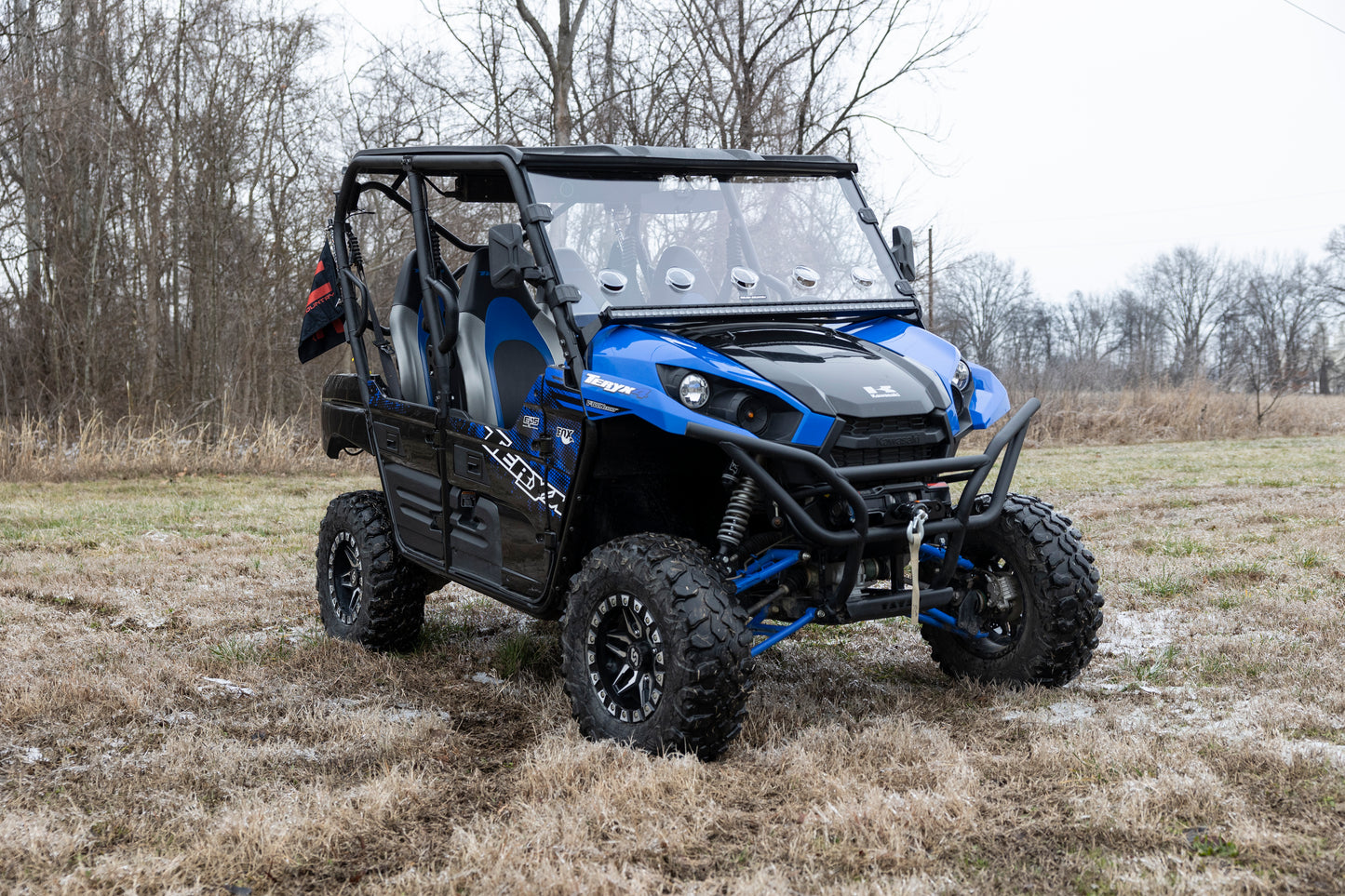 Rough Country Winch Mount for Kawasaki Teryx