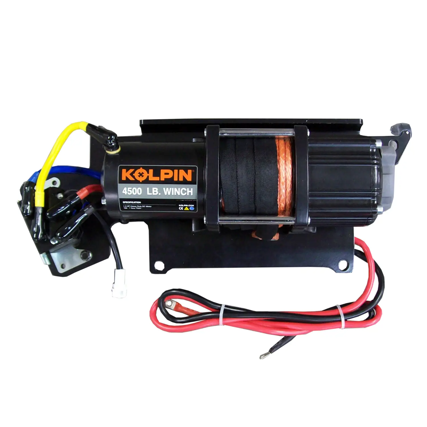 Kolpin Quick Mount 4500lb Synthetic Rope Winch Polaris Ranger - 63-263000