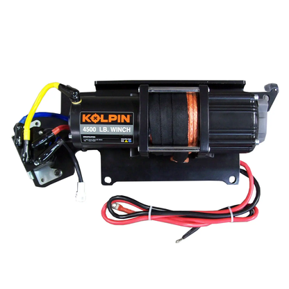 Kolpin Quick Mount 4500lb Synthetic Rope Winch Polaris Ranger - 63-263000