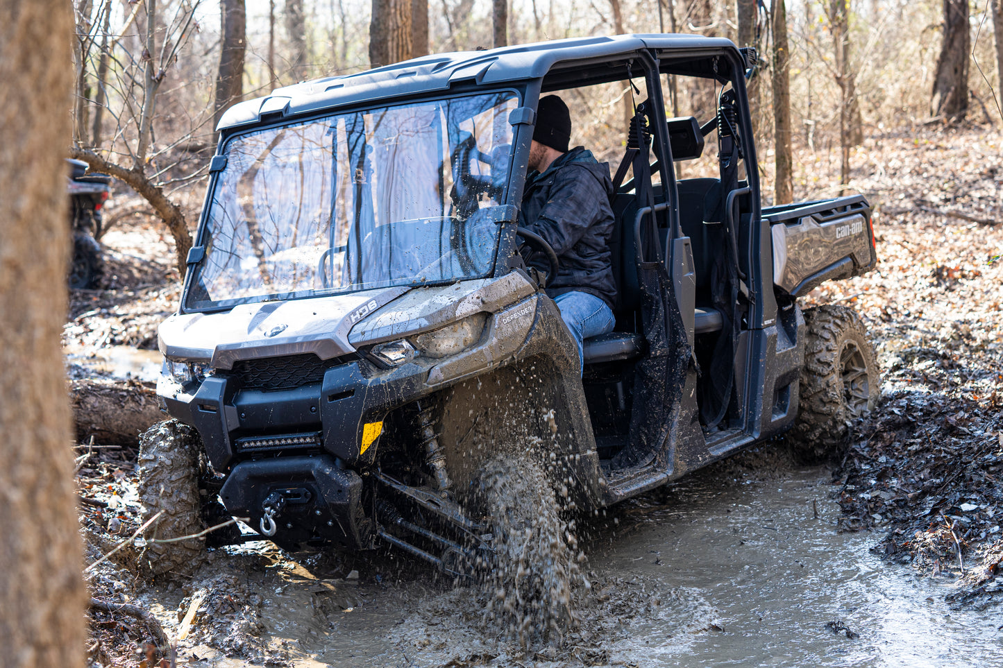 Rough Country Winch Mount for Can-Am Defender HD8/HD9/HD10