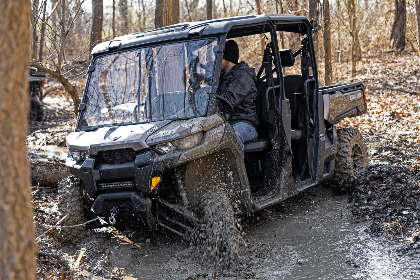 Rough Country Winch Mount for Can-Am Defender HD8/HD9/HD10