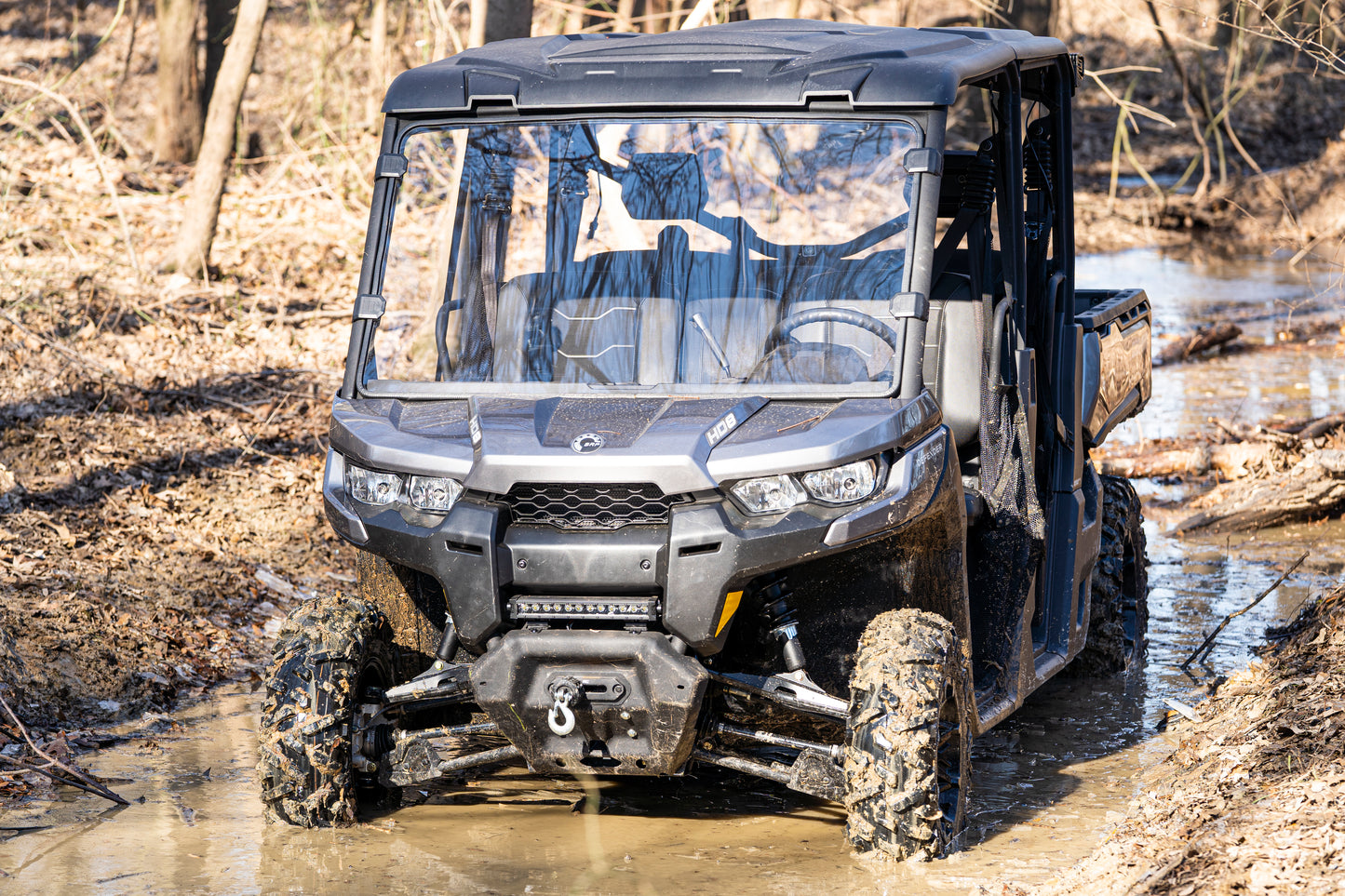 Rough Country Winch Mount for Can-Am Defender HD8/HD9/HD10