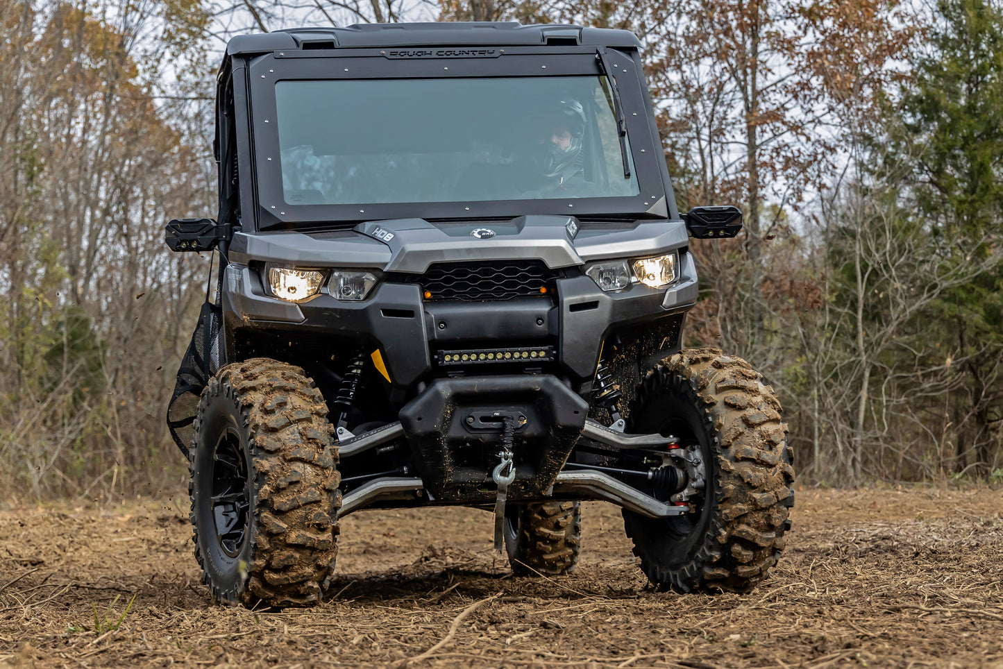 Rough Country Aluminum High Clearance +2" Forward Control Arms for Can-Am Defender HD 5/HD 8/HD 9/HD 10