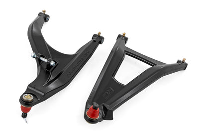 Rough Country Black Aluminum High Clearance +2" Forward Control Arms for Can-Am Defender HD 5/HD 8/HD 9/HD 10