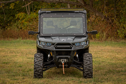 Rough Country Black Aluminum High Clearance +2" Forward Control Arms for Can-Am Defender HD 5/HD 8/HD 9/HD 10