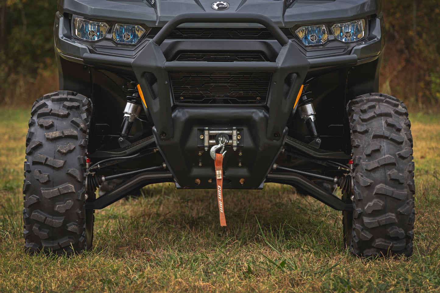 Rough Country Black Aluminum High Clearance +2" Forward Control Arms for Can-Am Defender HD 5/HD 8/HD 9/HD 10