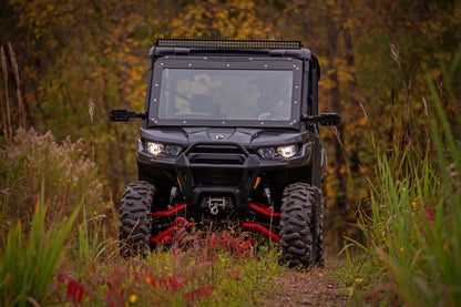 Rough Country Red Aluminum High Clearance +2" Forward Control Arms for Can-Am Defender HD 5/HD 8/HD 9/HD 10