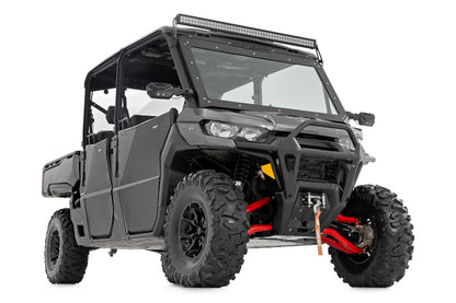 Rough Country Red Aluminum High Clearance +2" Forward Control Arms for Can-Am Defender HD 5/HD 8/HD 9/HD 10