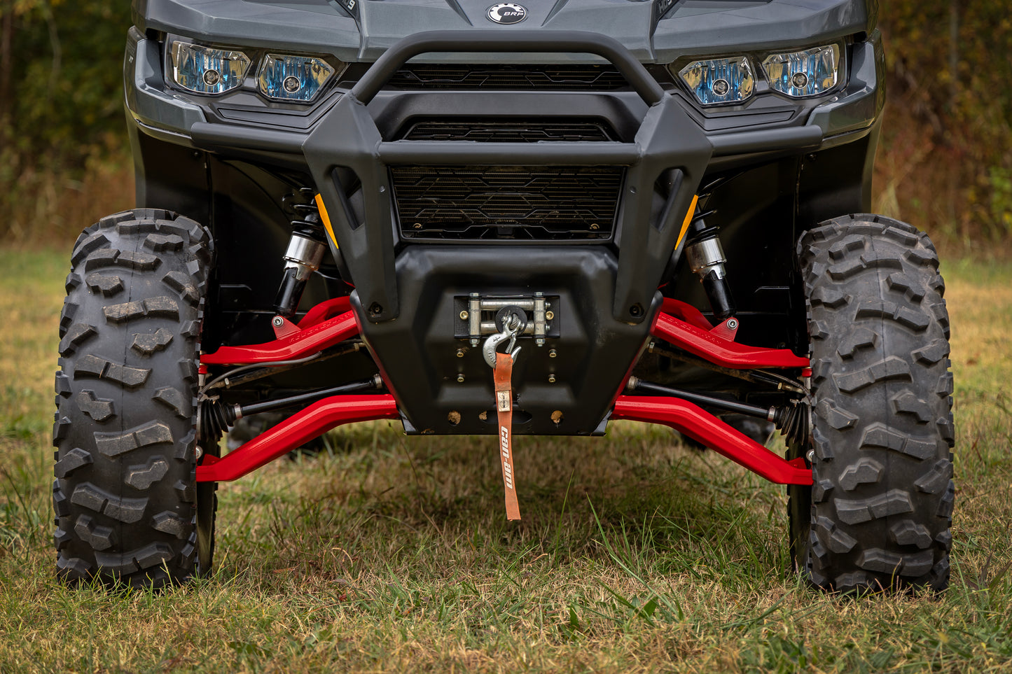 Rough Country Red Aluminum High Clearance +2" Forward Control Arms for Can-Am Defender HD 5/HD 8/HD 9/HD 10