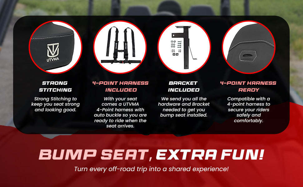 Maverick Trail Bump Seat (2018-2025)