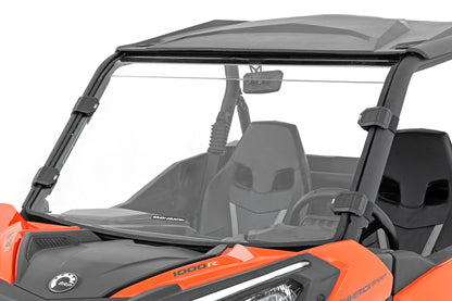 Rough Country Full Windshield - Scratch Resistant - for Can-Am Maverick Sport 1000R