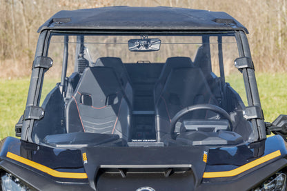 Rough Country Full Windshield - Scratch Resistant - for Can-Am Commander 1000R