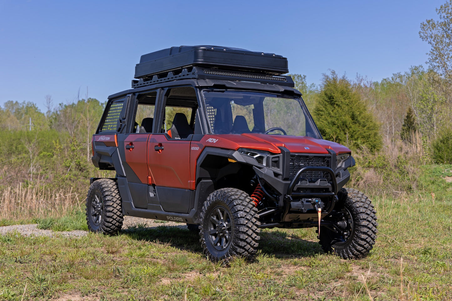 Rough Country Full Windshield - Scratch Resistant - for Polaris Xpedition