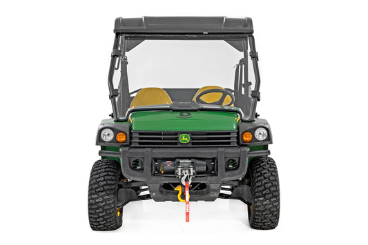 Rough Country Full Windshield - Scratch Resistant - for Select John Deere Gator Models