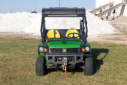 Rough Country Full Windshield - Scratch Resistant - for Select John Deere Gator Models