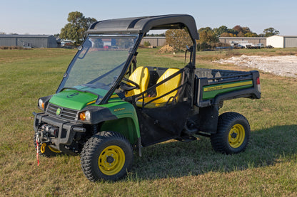 Rough Country Full Windshield - Scratch Resistant - for Select John Deere Gator Models