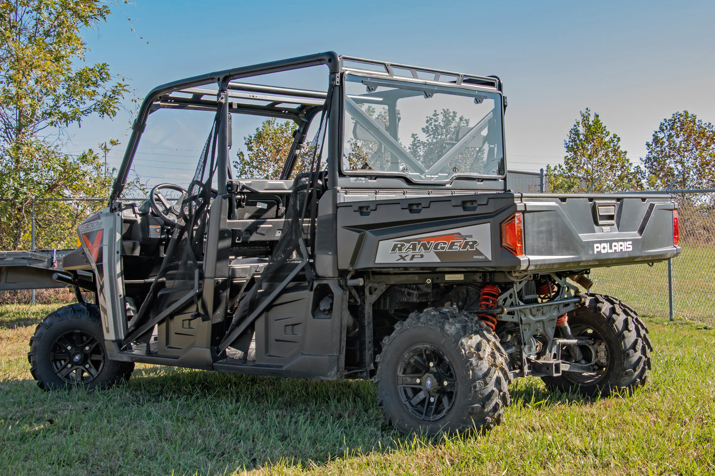 Rough Country Rear Cab Panel - Polaris Ranger XP 1000