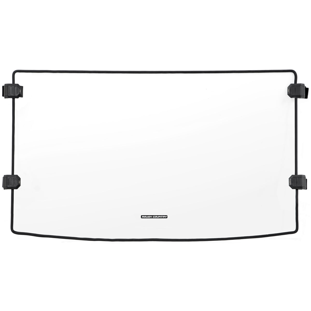 Rough Country Full Windshield - Scratch Resistant - for Polaris Ranger 500/Ranger 800 Mid-Size Models