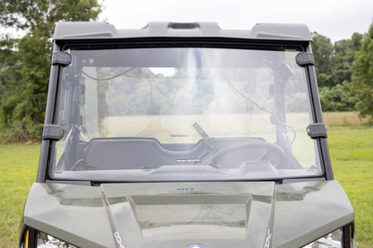 Rough Country Full Windshield - Scratch Resistant - for Polaris Ranger 500/Ranger 800 Mid-Size Models