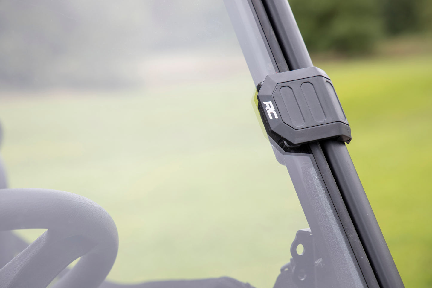 Rough Country Full Windshield - Scratch Resistant - for Polaris Ranger 500/Ranger 800 Mid-Size Models