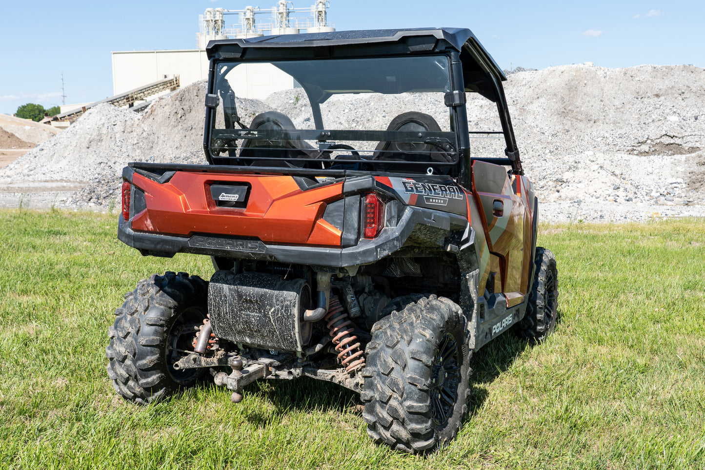 Rough Country Rear Cab Panel - for Polaris General & General XP