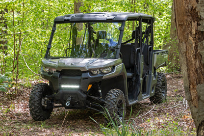 Rough Country Full Windshield - Scratch Resistant - for Can-Am Defender HD 8/HD 9/HD 10