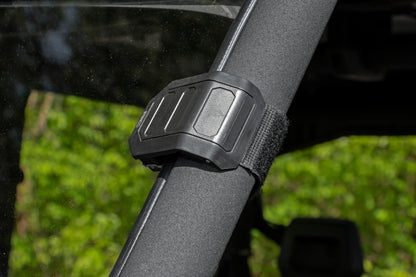 Rough Country Full Windshield - Scratch Resistant - for Can-Am Defender HD 8/HD 9/HD 10