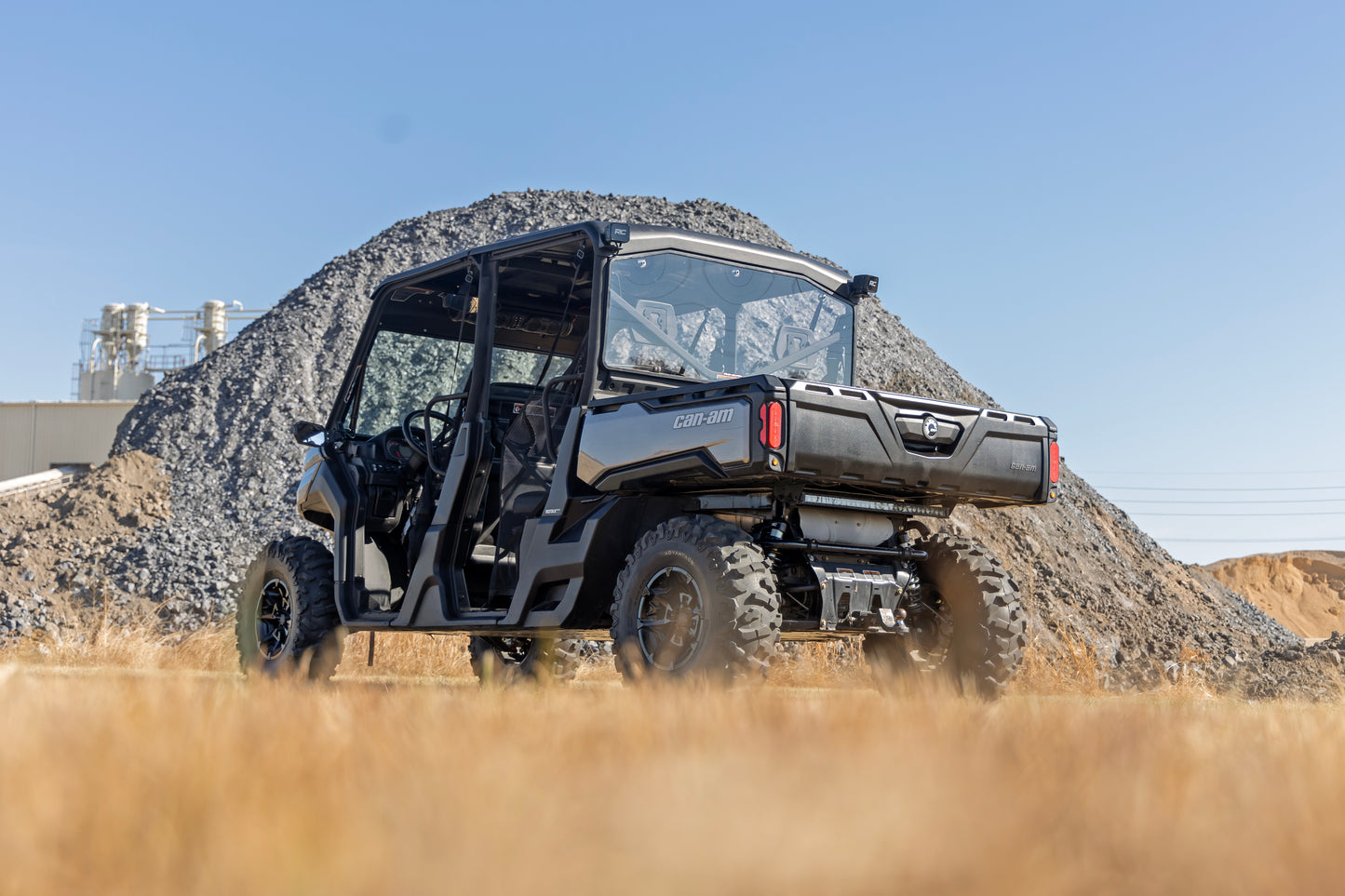 Rough Country Rear Cab Panel - Can-Am Defender HD 8/HD 9/HD 10