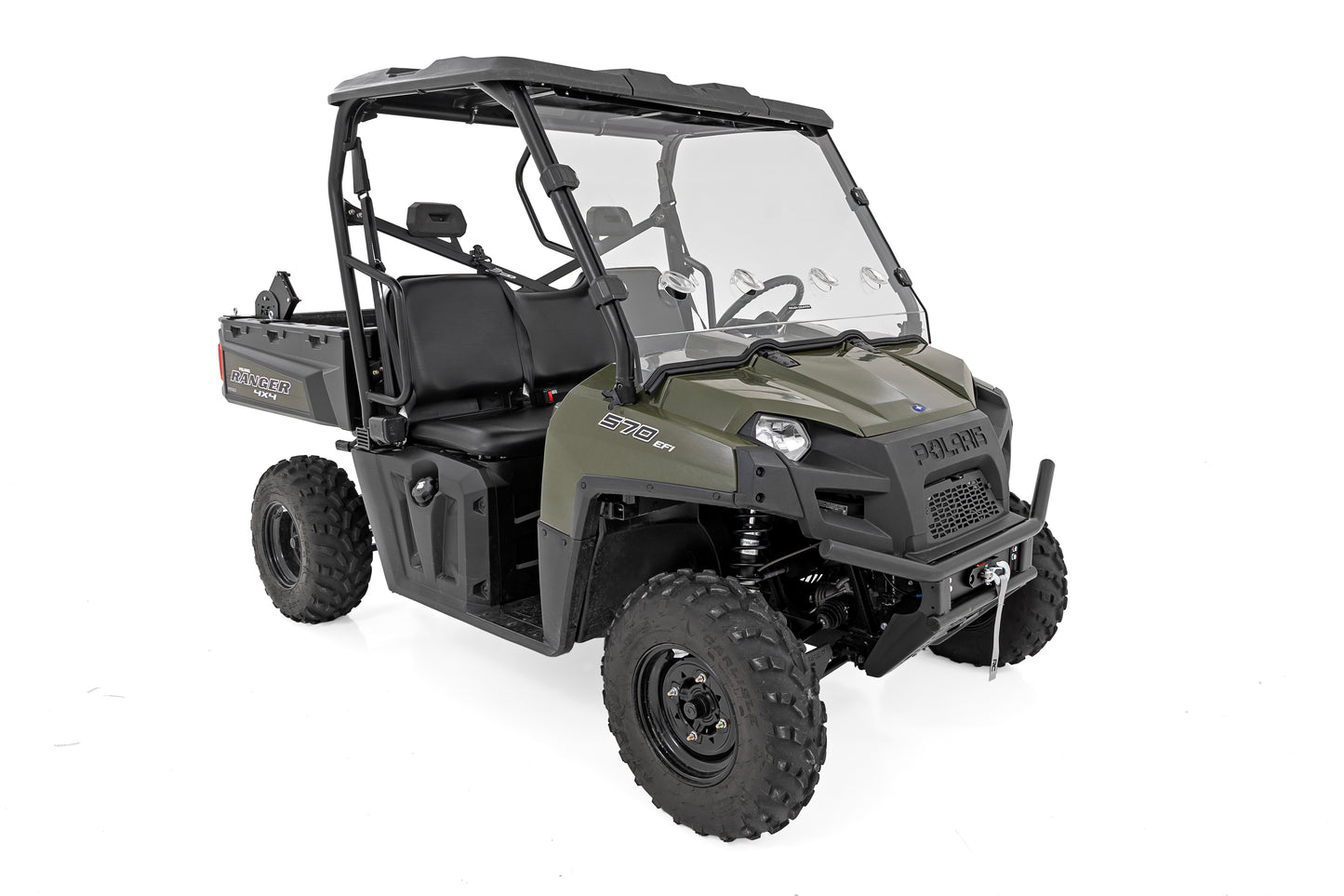 Rough Country Vented Full Windshield - for Polaris Ranger 570