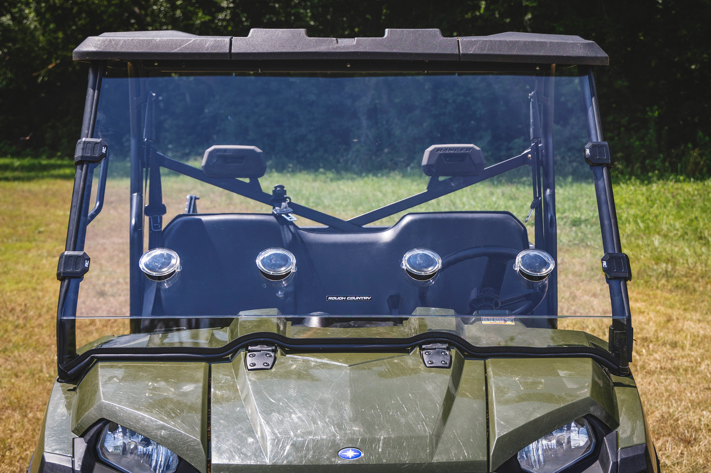 Rough Country Vented Full Windshield - for Polaris Ranger 570