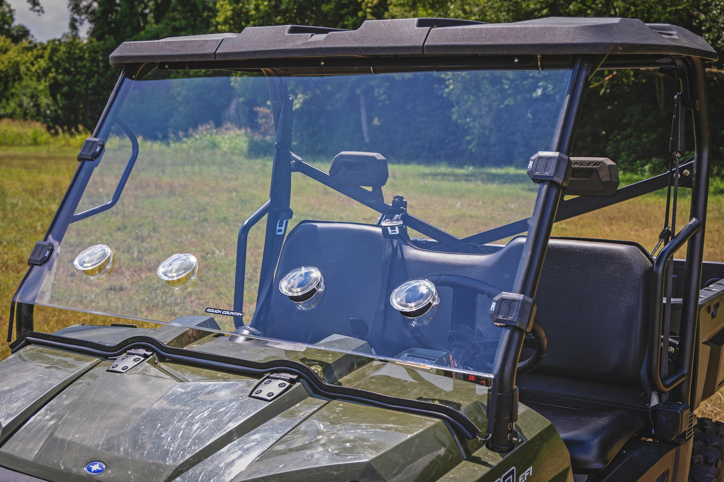 Rough Country Vented Full Windshield - for Polaris Ranger 570