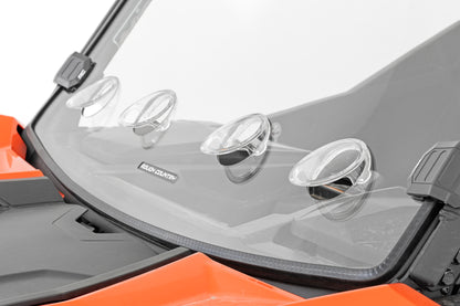 Rough Country Full Windshield - Vented - for Can-Am Maverick Sport 1000R