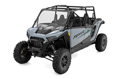Rough Country Vented Full Windshield - for 2020-25 Polaris RZR-4 XP 1000 without Factory Plastic Visor