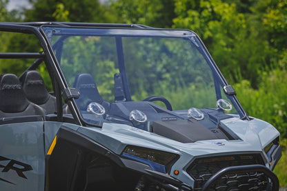 Rough Country Vented Full Windshield - for 2020-25 Polaris RZR-4 XP 1000 without Factory Plastic Visor