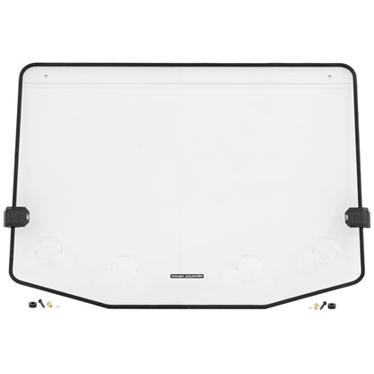 Rough Country Vented Full Windshield - for 2020-25 Polaris RZR-4 XP 1000 without Factory Plastic Visor