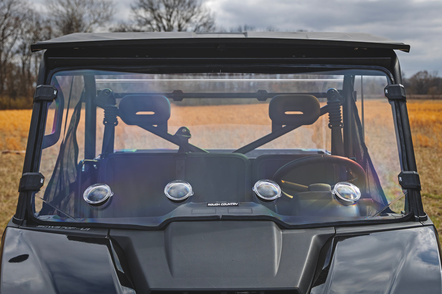 Rough Country Vented Full Windshield - for Segway Segway UT6