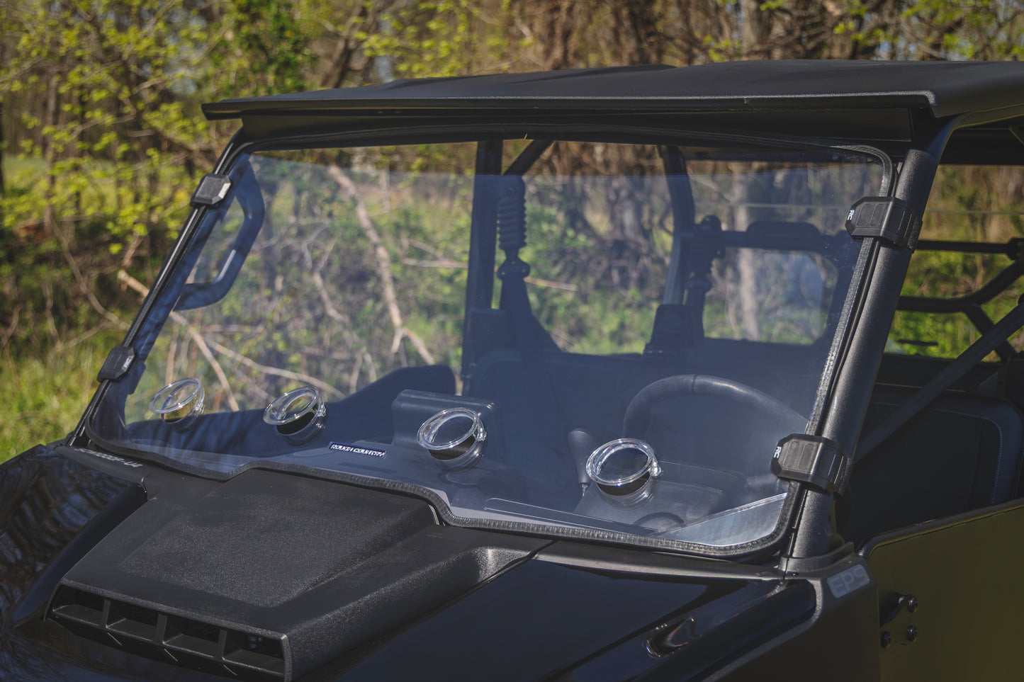 Rough Country Vented Full Windshield - for Segway UT10 P