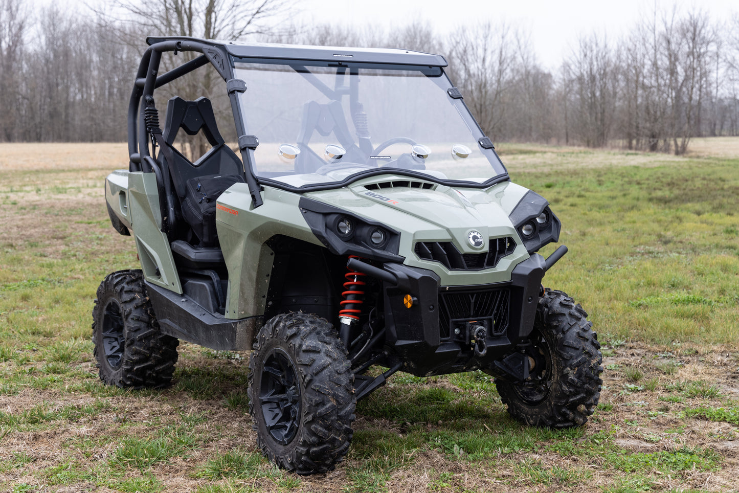 Rough Country Vented Full Windshield - for Can-Am Commander Max 1000
