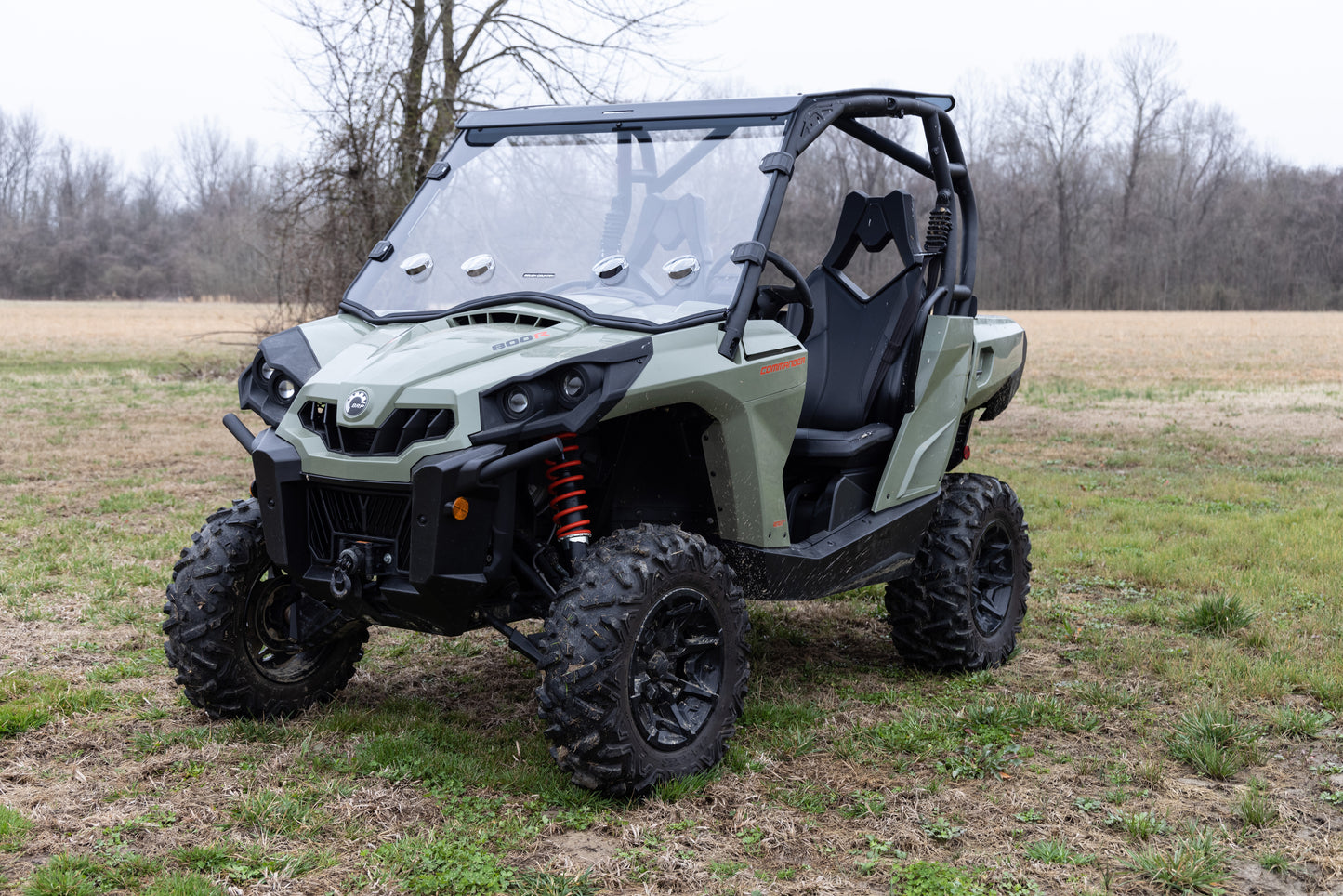 Rough Country Vented Full Windshield - for Can-Am Commander Max 1000