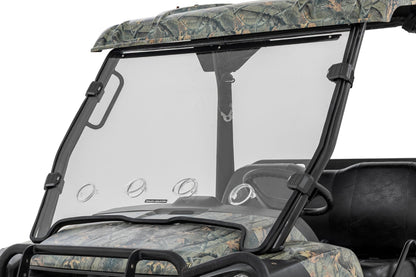 Rough Country Full Windshield - Vented - for Select John Deere Gator Models