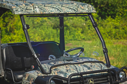 Rough Country Full Windshield - Vented - for Select John Deere Gator Models