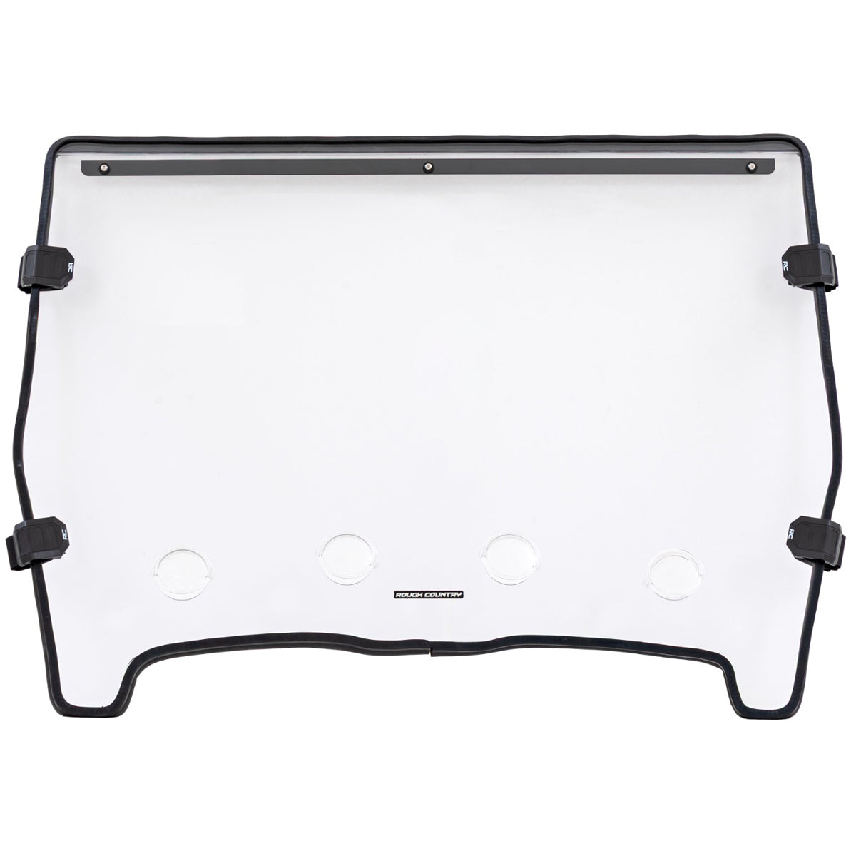 Rough Country Full Windshield - Vented - for Select John Deere Gator Models