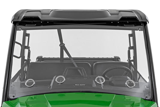 Rough Country Vented Full Windshield - for John Deere Gator XUV 835