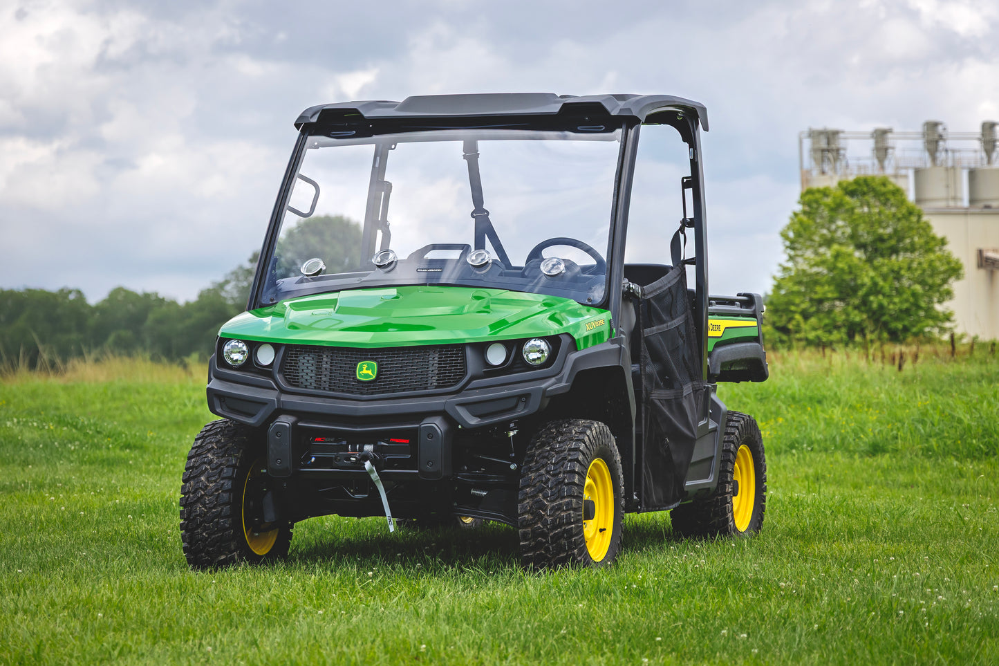 Rough Country Vented Full Windshield - for John Deere Gator XUV 835