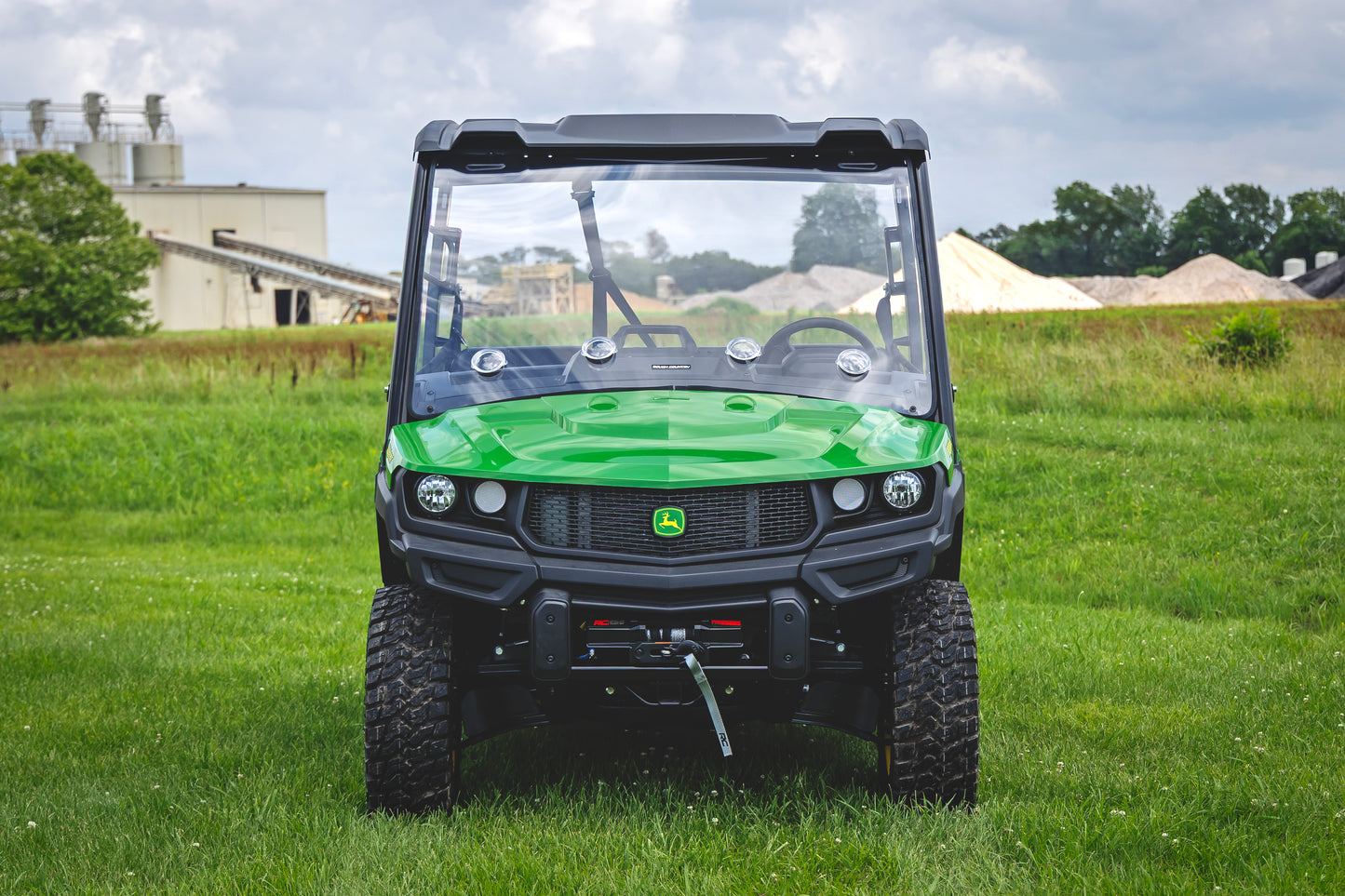 Rough Country Vented Full Windshield - for John Deere Gator XUV 835